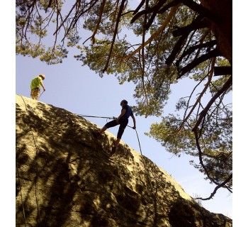Curso de escalada o alpinismo