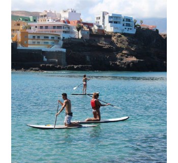 Clase de paddle surf en Canarias