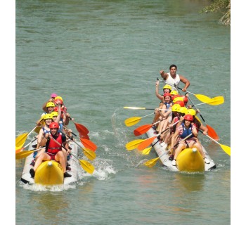 Kayak o “banana” por el río Segura