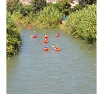 Kayak por el río Segura