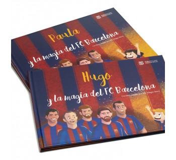 "La magia del FC Barcelona", el primer libro personalizado del FCBARCELONA  (Guipúzcoa)