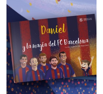 "La magia del FC Barcelona", el primer libro personalizado del FCBARCELONA  (Huelva)
