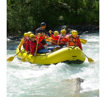 Rafting en familia por el río Genil