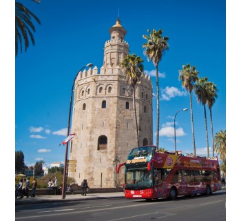 Paseo en bus turístico por Sevilla