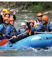 ¡Rafting a tope!