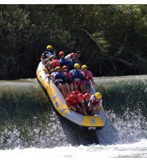 Descenso por El Segura en rafting