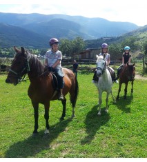 Excursión a caballo en Sort