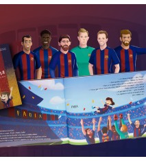 "La magia del FC Barcelona", el primer libro personalizado del FCBARCELONA  (Málaga)