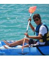 Excursión guiada y sesión de juegos en Open kayak familiar